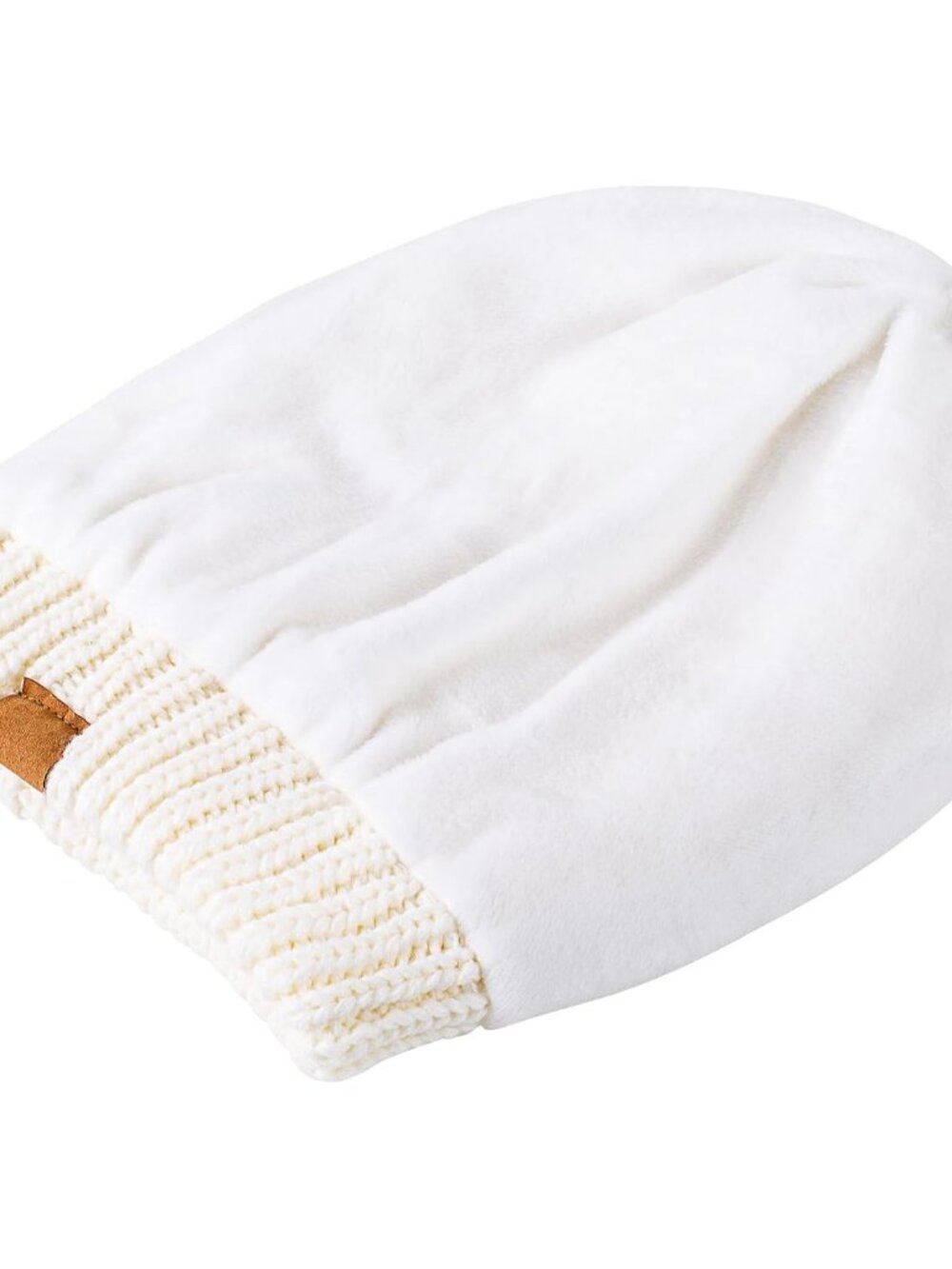 Slouchy Beanie Hat for Men and Women Winter Warm Knit Hat Chunky Soft Oversized - Picture 2 of 4